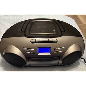 Insignia NS-BBBT20 Bluetooth CD Cassette Boombox Radio Tested Read